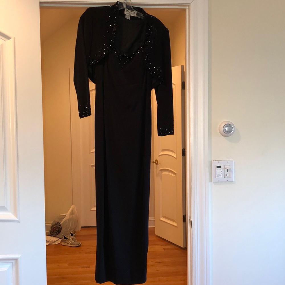 2 piece dress and jacket set